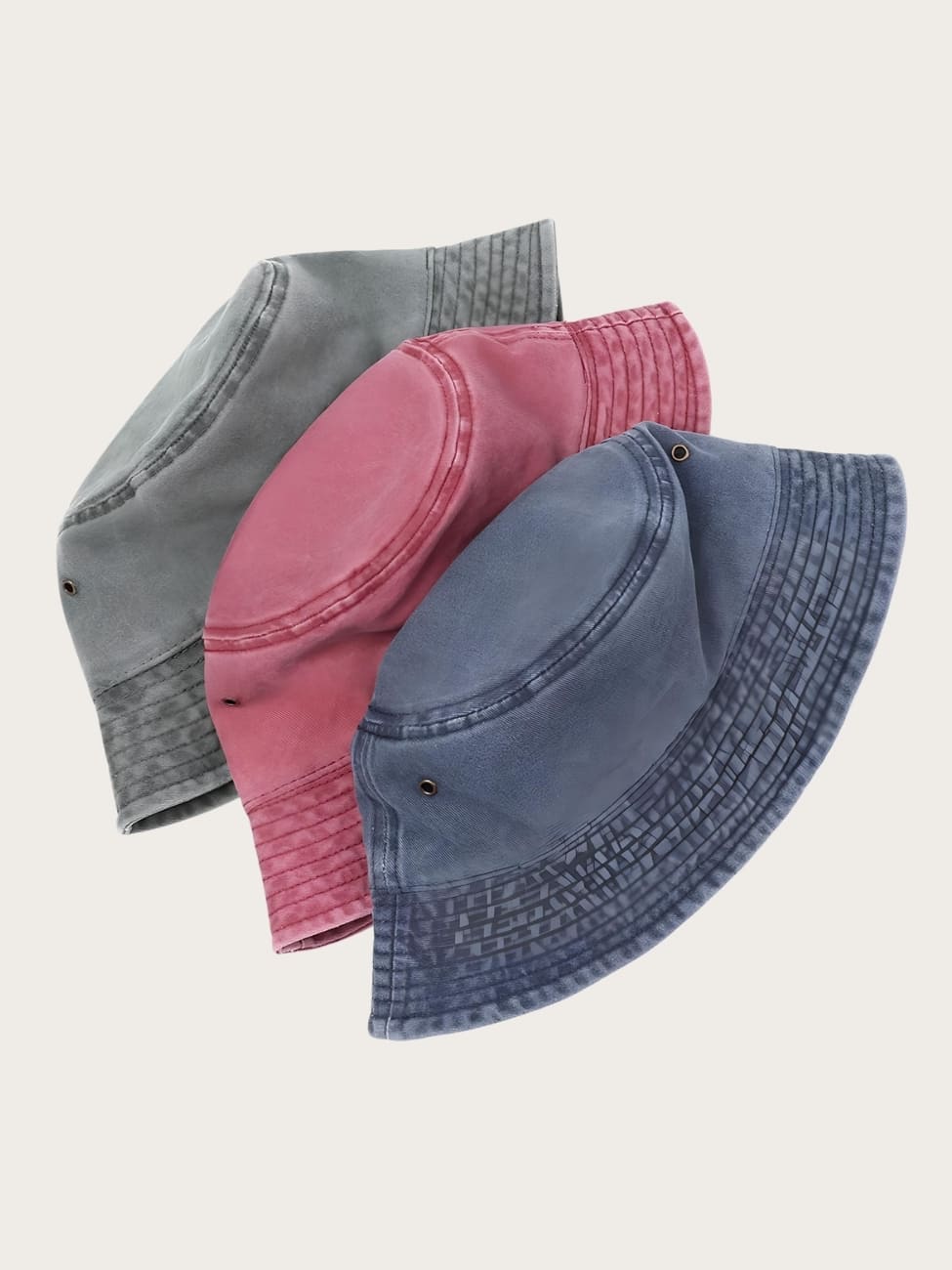 Bob en jean délavé souple pour femme – Image 5